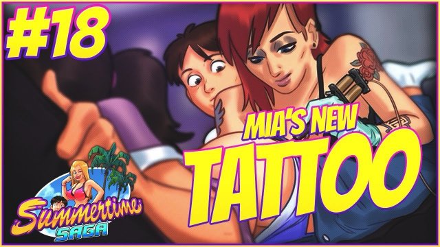 MIA'S NEW TATTOO! - Summertime Saga Walkthrough Part 18 ...